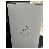 Various Wine Drinking Glasses including Zwiesel Glas Pure Champagne Glasses - 11 in Tall, 14-Piece Lot