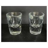 Glass Decanters, Thick Shot Glasses & Wine Aerator (Lot of 5)