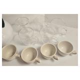 KitchenAid Whistling Kettle with Assorted Mugs, 6 Glass Mugs, 4 Ceramic Cups & 2 Travel Mugs