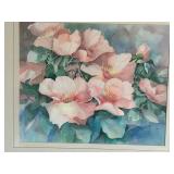Patricia Geisheker Original Watercolor - Pink Peony Bouquet, 28 1/2 x 24 1/2 in