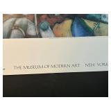 Marc Chagall I and the Village Print on Foam 30 x 40 Unframed