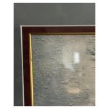 Marc Chagall Wedding on Village Street Print - Framed & Matted (29 1/2 x 34 1/2 in)