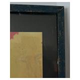 Marc Chagall La Joie Framed Print - 24 x 34 in Aluminum Frame