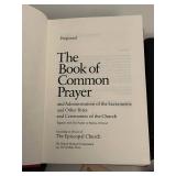Assorted Antique Bibles & Prayer Books: Book of Common Prayer; Holy Bible; The Narrow Way