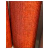 ÉLITIS Madagascar Arrowroot Raffia Wallpaper Cinnamon Red Brown 11 yd x 27 in ~1 1/2 Rolls