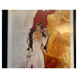 Marc Chagall Double Portrait with Wine Glass Framed Print 27x39
