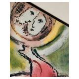 Marc Chagall Paris Opera Ceiling Lithograph - 47 in W x 36 in H, COA Included