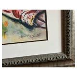 Marc Chagall Paris Opera Ceiling Lithograph - 47 in W x 36 in H, COA Included