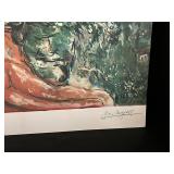 Marc Chagall Les Soucis Lithograph - Limited Edition IS/500 - Facsimile Signature