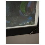 Marc Chagall La Mariee Framed Screen Print - 25 x 31 in Frame in Packaging