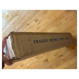 Da-Lite Vintage Black Portable Retractable Projection Screen 38 x 32 In - New in Box