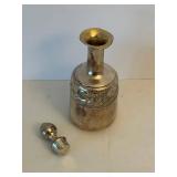 Hartford Silver Plate Co. Decanter - 8 in Tall - Edith Monogram