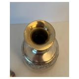 Hartford Silver Plate Co. Decanter - 8 in Tall - Edith Monogram