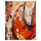 Marc Chagall - The Enamoured Framed Print Reproduction (Les Amoureux)