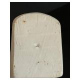 Thinker Reproduction Chalkware & Greek Venus Nude Figurine, Alabaster (Lot of 2) 9 1/2 in Tall