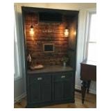 Stickley Mission Style Armoire Desk - 71in Tall, 46in W x 27in D