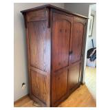 Stickley Mission Style Armoire Desk - 71in Tall, 46in W x 27in D