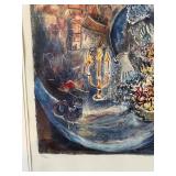 Marc Chagall Bella Limited Edition Print 187/500 - Framed under glass