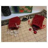 Vintage Board Game Set: Backgammon, Cribbage, Pente, Poker Chips, & New Decks of Playing Cards