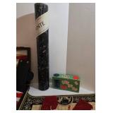 Vintage Board Game Set: Backgammon, Cribbage, Pente, Poker Chips, & New Decks of Playing Cards