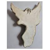 Nativity Set - Chalkware & Paper Mache Figures with Lighted Wooden Creche