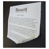 Bassett Fabric Bench 51 in W x 19 in D x 20 in H