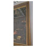 Signed FREDERICK WILLIAM BOULTON - Framed Flower Market Scene