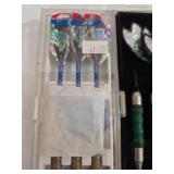4 Sets of Darts - Soft Tip & Steel Tip Darts in Protective Cases