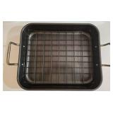 Bella Ceramic Griddle New in Box & Rachel Ray Roasting Pan
