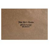 Framed Marc Chagall Déposition de Croix Reproduction Canvas Print