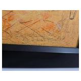 Marc Chagall Hyménée Color Screen Print on Canvas, 1961 - Daphnis et Chloé, 26x18