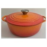 Le Creuset 22 cm Round Dutch Oven - Orange Gradient with Lid