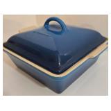 Le Creuset Square Dish 23cm/2.5 Qt with Lid - Marseille Blue