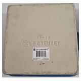Le Creuset Square Dish 23cm/2.5 Qt with Lid - Marseille Blue