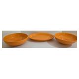 Fiesta 3-Piece Serving Set - 1 Platter & 2 Serving Bowls