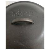 Lodge Cast Iron #10 Dutch Oven with Lid