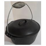 Lodge Cast Iron #10 Dutch Oven with Lid