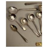 15-Piece Sterling-Plated Spoons Set - Assorted Sizes & Patterns