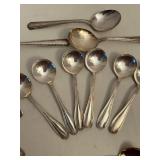 15-Piece Sterling-Plated Spoons Set - Assorted Sizes & Patterns