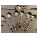 15-Piece Sterling-Plated Spoons Set - Assorted Sizes & Patterns