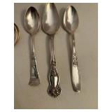 15-Piece Sterling-Plated Spoons Set - Assorted Sizes & Patterns