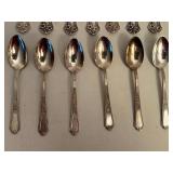 Rogers Bros 1847 Silver Plated Spoons - 13 Pcs (2 Sets)