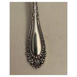 Wallace 1835 Silver Plate Three Large Serving Pieces - Spoons & Ladle (Rogers / Reed & Barton)