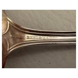 Wallace 1835 Silver Plate Three Large Serving Pieces - Spoons & Ladle (Rogers / Reed & Barton)