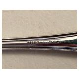 Wallace 1835 Silver Plate Three Large Serving Pieces - Spoons & Ladle (Rogers / Reed & Barton)