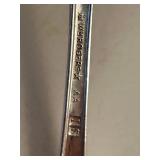 Wallace 1835 Silver Plate Three Large Serving Pieces - Spoons & Ladle (Rogers / Reed & Barton)