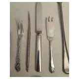 13-Piece Silver-Plated Flatware Set with Stainless Accents