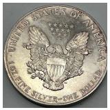 American Silver Eagle 1991 - 1 oz Fine Silver Dollar Walking Liberty