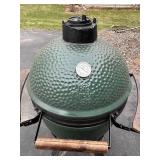 Big Green Egg Ceramic Kamado Grill Large with Side Tables & Cart