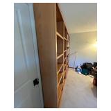 Classic Sturdy Oak Bookcase w/ 12 Shelves- 4 ft wide x 7 ft tall x 13 in deep